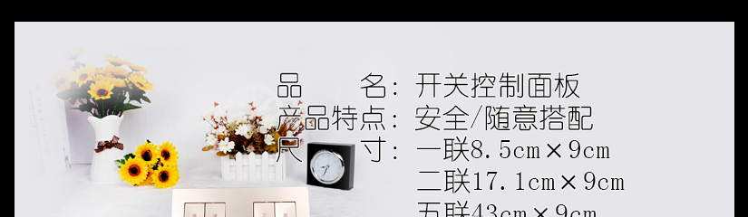 品位非凡面板