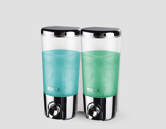 瑞沃单双头手动皂液器