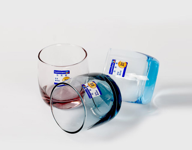 园林凝彩直身杯