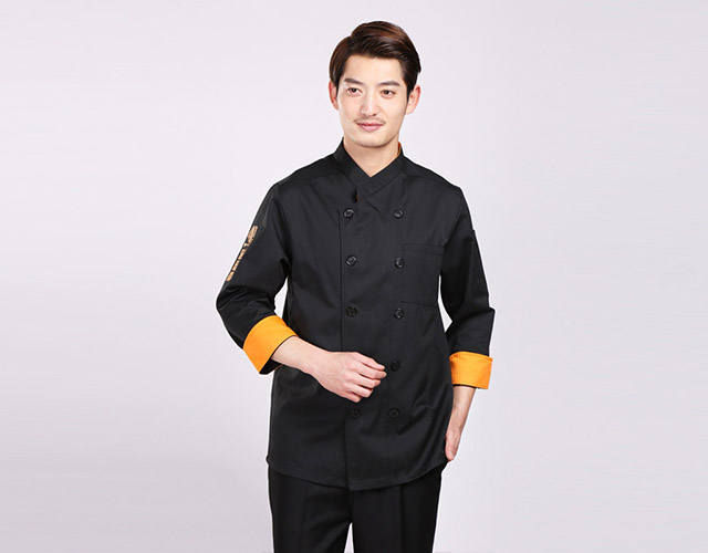 耐穿耐洗厨师服
