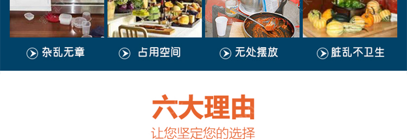 厨房杂乱不卫生，整理已刻不容缓
