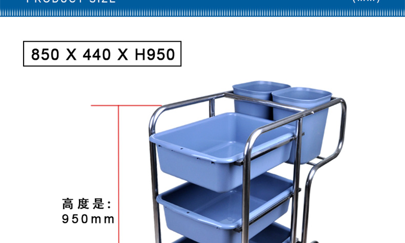 脚轮整体的耐冲击性极强